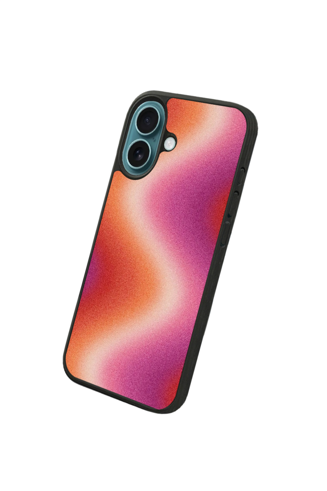 iPhone 16 Uyumlu Soft Degrade Tasarımlı Glossy Premium Kılıf