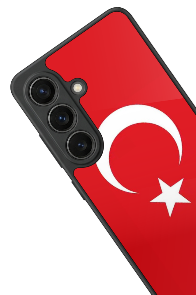 Samsung Galaxy S26 Uyumlu Türk Bayragi Tasarımlı Glossy Premium Kılıf