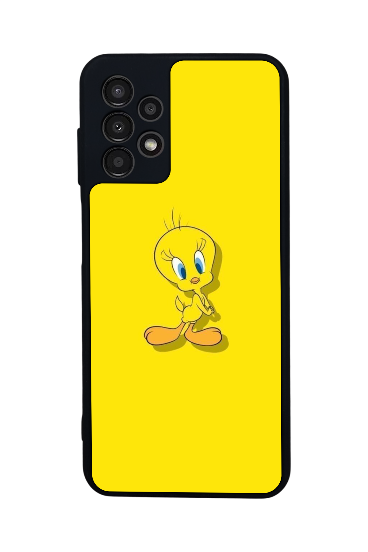 Samsung Galaxy A23 Uyumlu Tweety Tasarımlı Glossy Premium Kılıf
