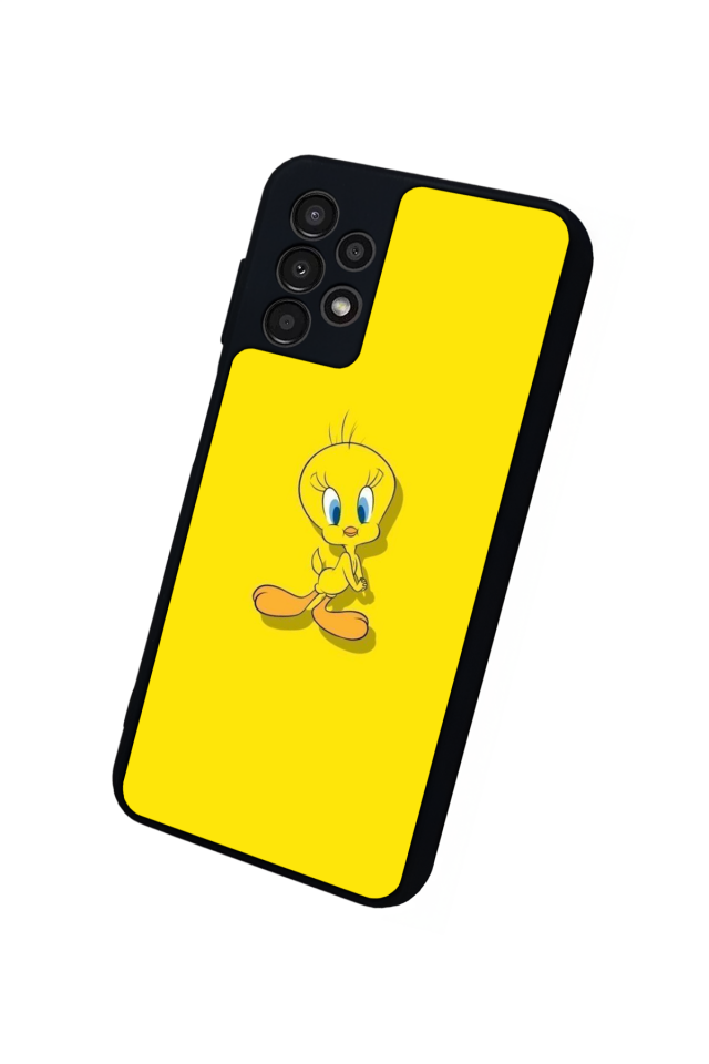 Samsung Galaxy A23 Uyumlu Tweety Tasarımlı Glossy Premium Kılıf