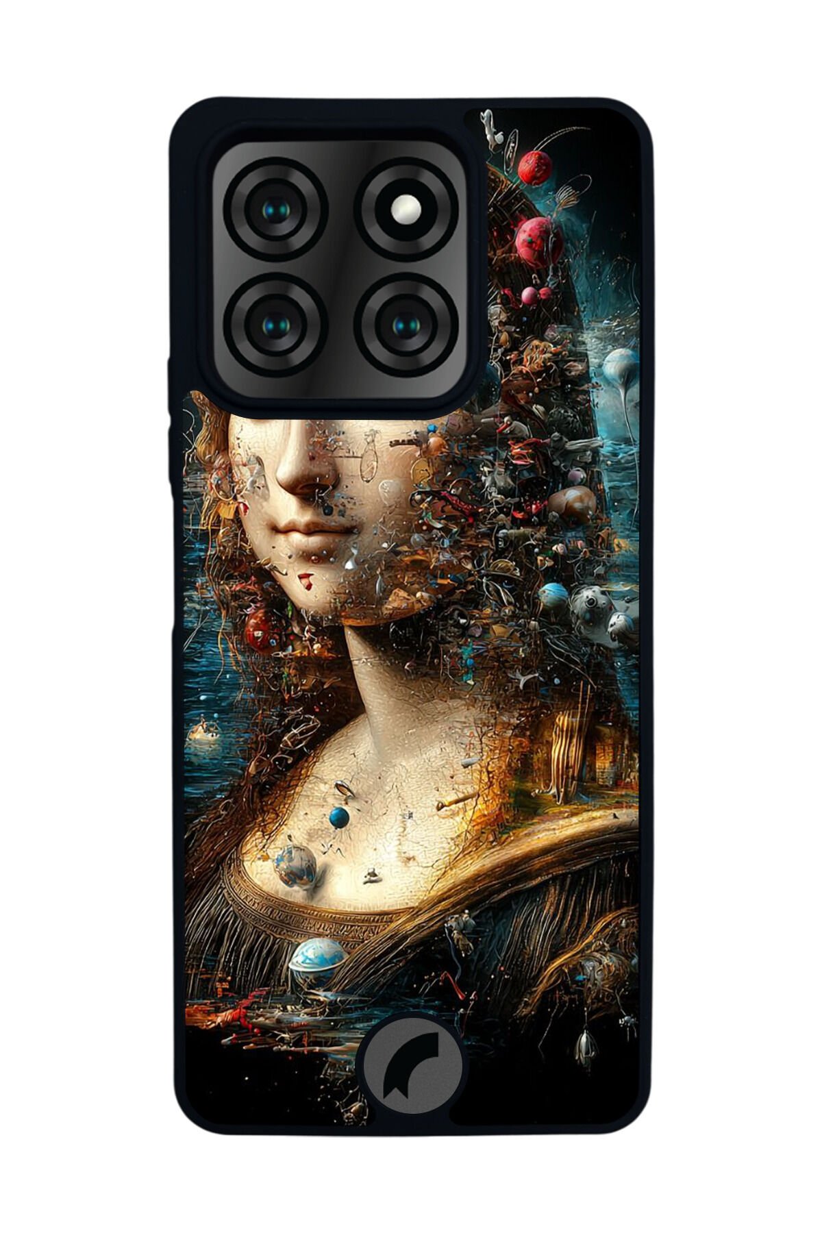Reeder S71 Uyumlu Monalisa Tasarımlı Glossy Premium Kılıf