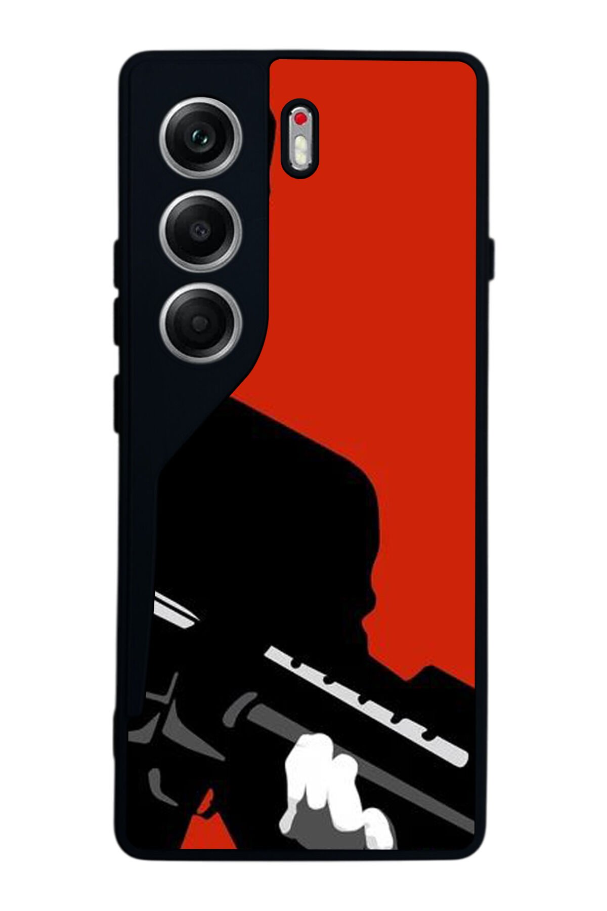 Tecno Camon 40 Uyumlu Scarface Tasarımlı Glossy Premium Kılıf