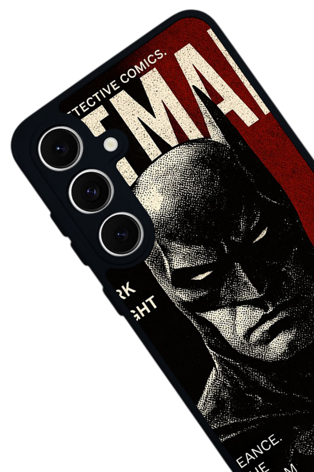 Samsung Galaxy S24 FE Uyumlu Batman Tasarımlı Glossy Premium Kılıf