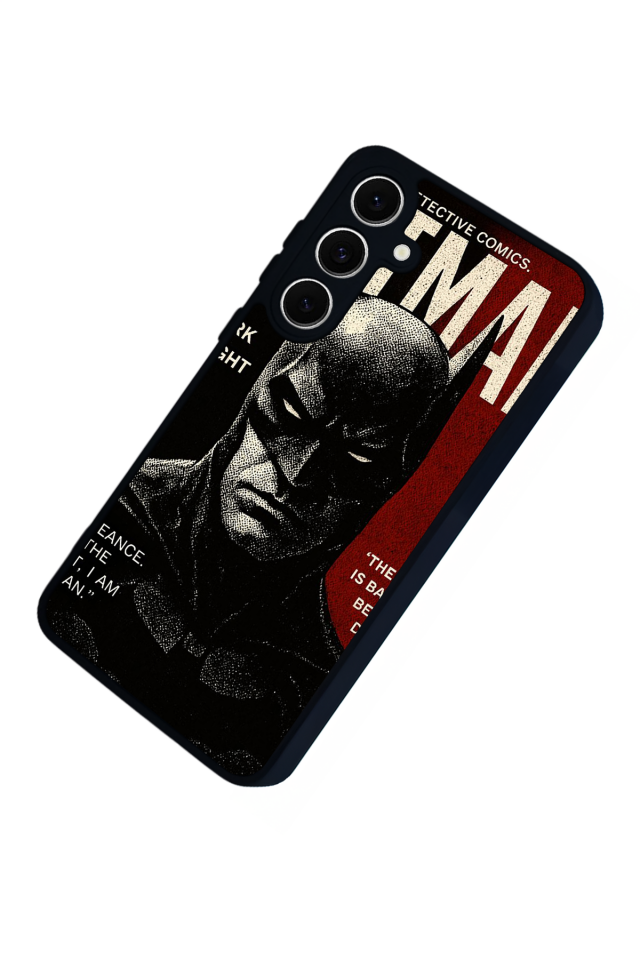 Samsung Galaxy S24 FE Uyumlu Batman Tasarımlı Glossy Premium Kılıf