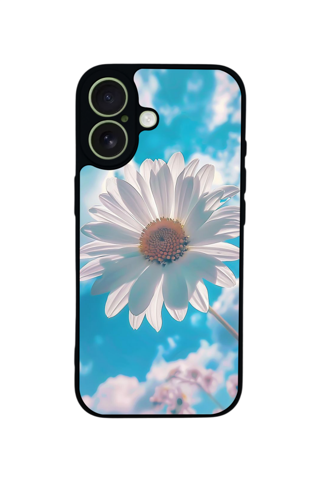 iPhone 17 Uyumlu Cicek Tasarımlı Glossy Premium Kılıf
