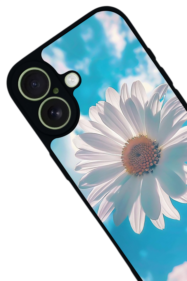 iPhone 17 Uyumlu Cicek Tasarımlı Glossy Premium Kılıf