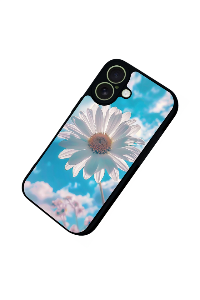 iPhone 17 Uyumlu Cicek Tasarımlı Glossy Premium Kılıf