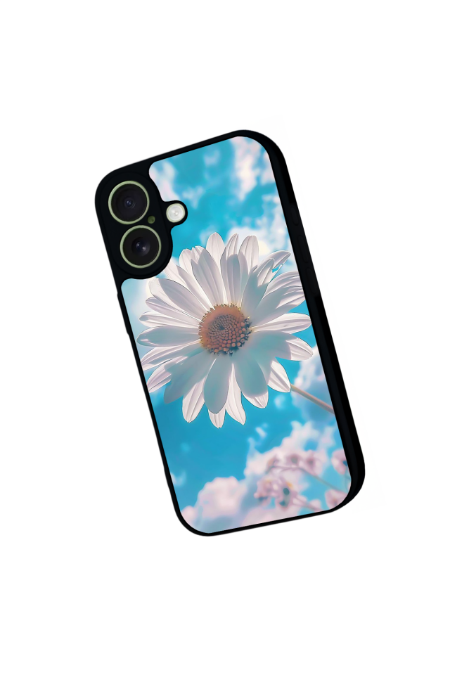 iPhone 17 Uyumlu Cicek Tasarımlı Glossy Premium Kılıf