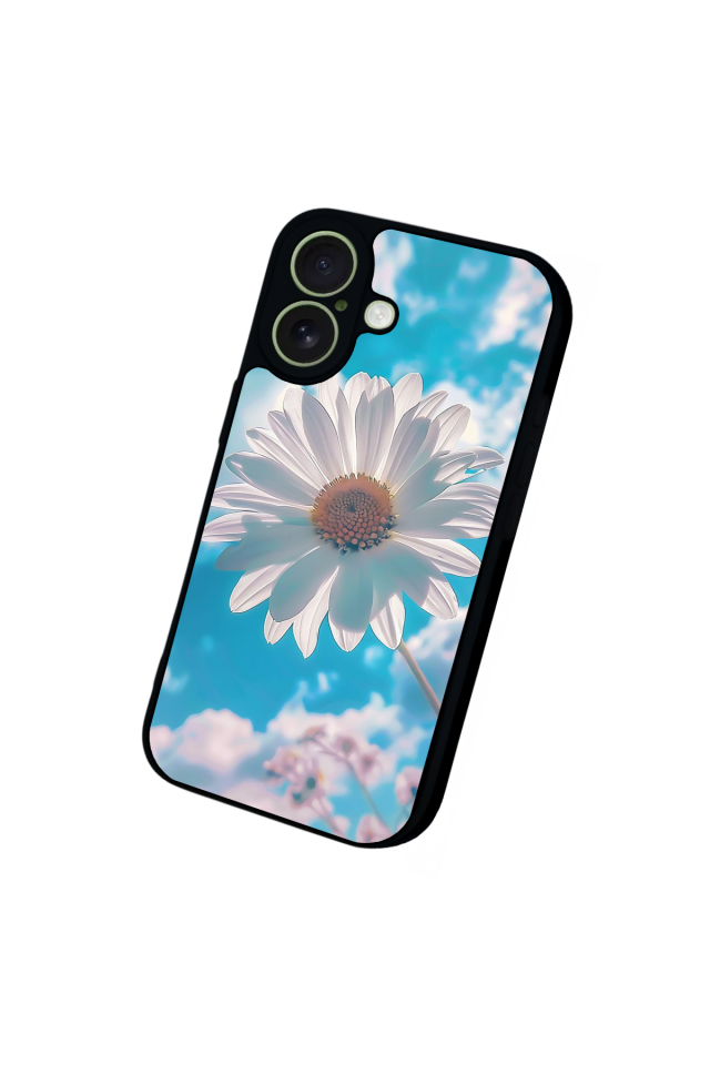 iPhone 17 Uyumlu Cicek Tasarımlı Glossy Premium Kılıf