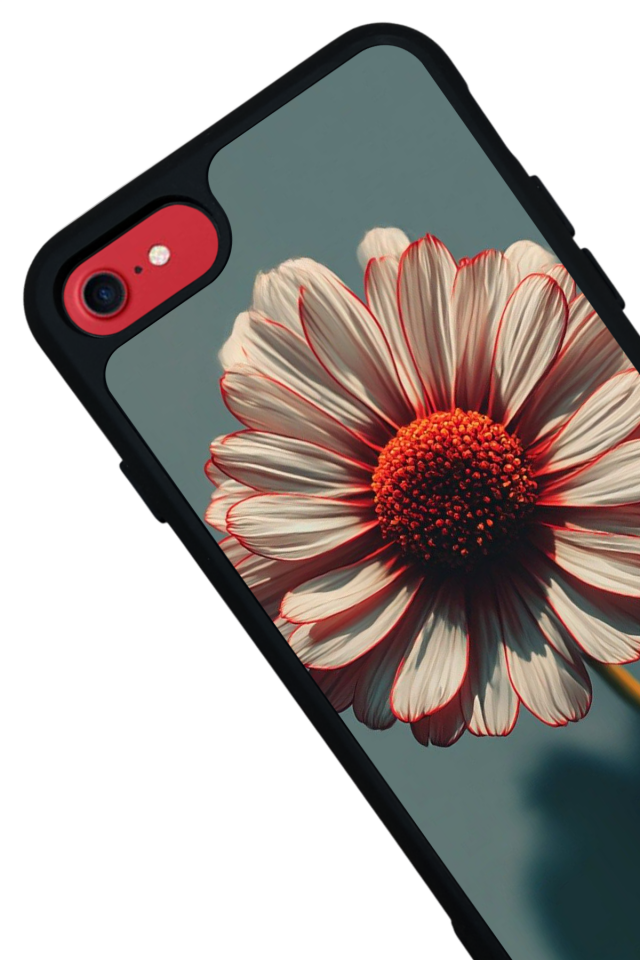 iPhone 7 Uyumlu Cicek Tasarımlı Glossy Premium Kılıf