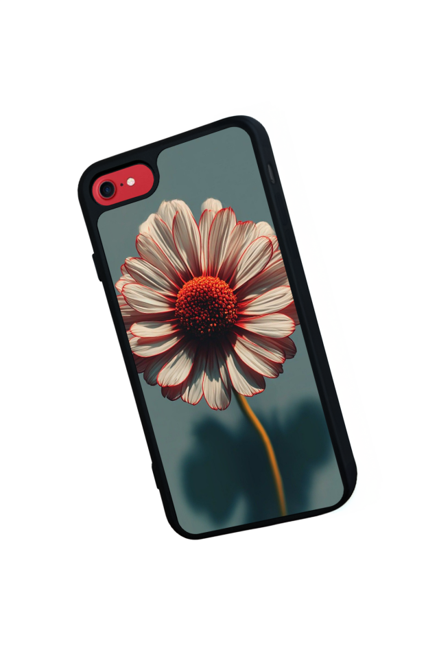 iPhone 7 Uyumlu Cicek Tasarımlı Glossy Premium Kılıf