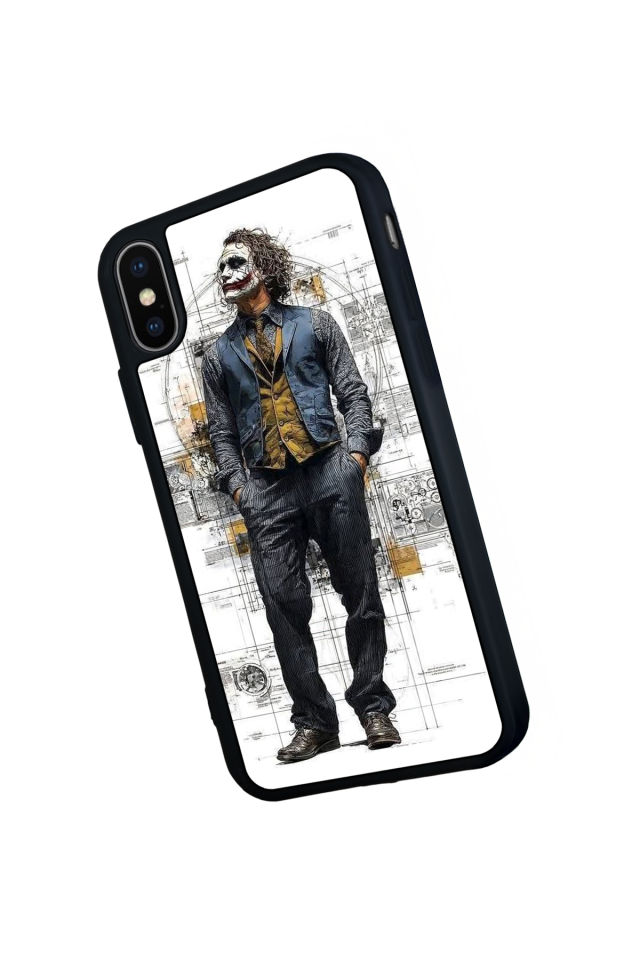 iPhone XS Max Uyumlu Joker Tasarımlı Glossy Premium Kılıf