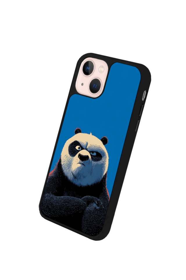 iPhone 15 Plus Uyumlu Kung Fu Panda Tasarımlı Glossy Premium Kılıf