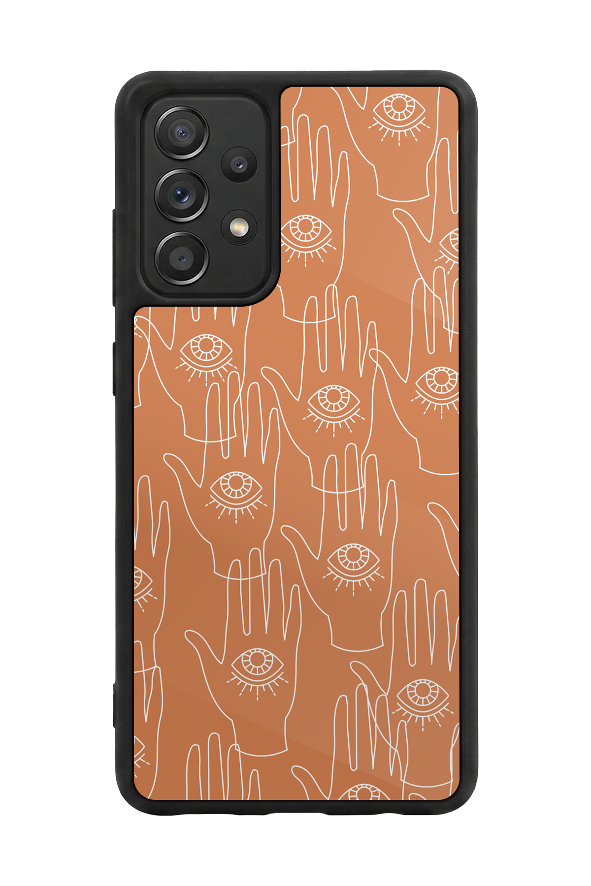 Samsung Galaxy A72 Uyumlu Line Art Tasarımlı Glossy Premium Kılıf