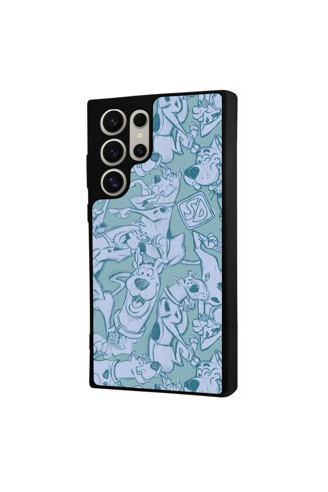 Samsung Galaxy S22 Ultra Uyumlu Scooby Doo Tasarımlı Glossy Premium Kılıf