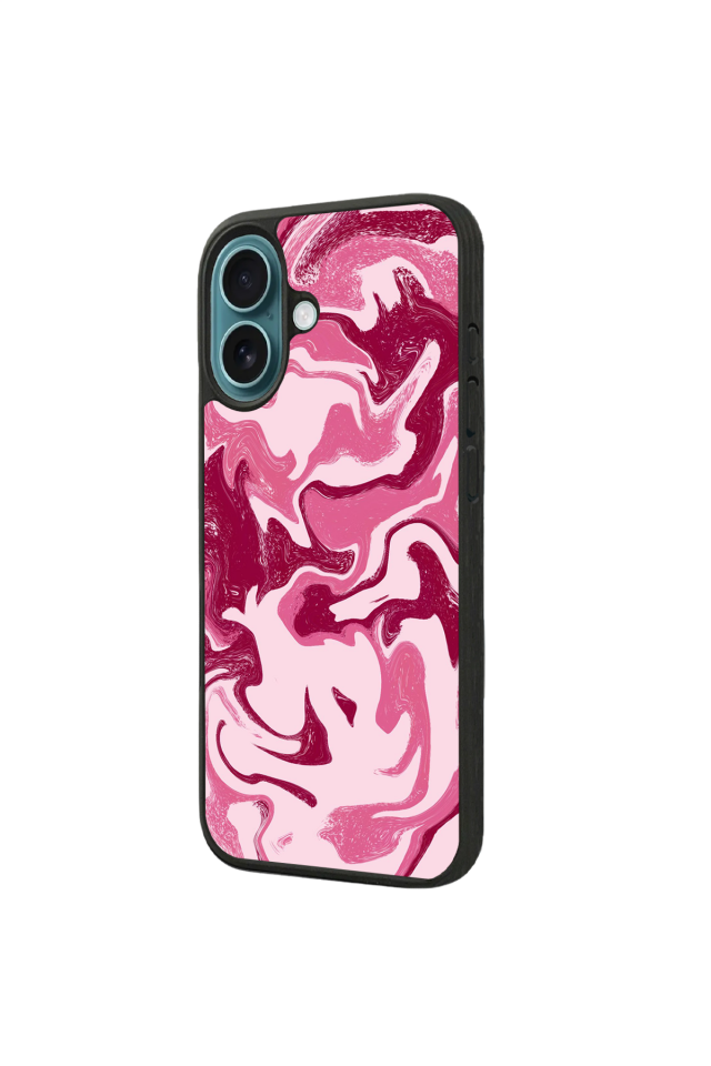 iPhone 16 Uyumlu Soft Degrade Tasarımlı Glossy Premium Kılıf