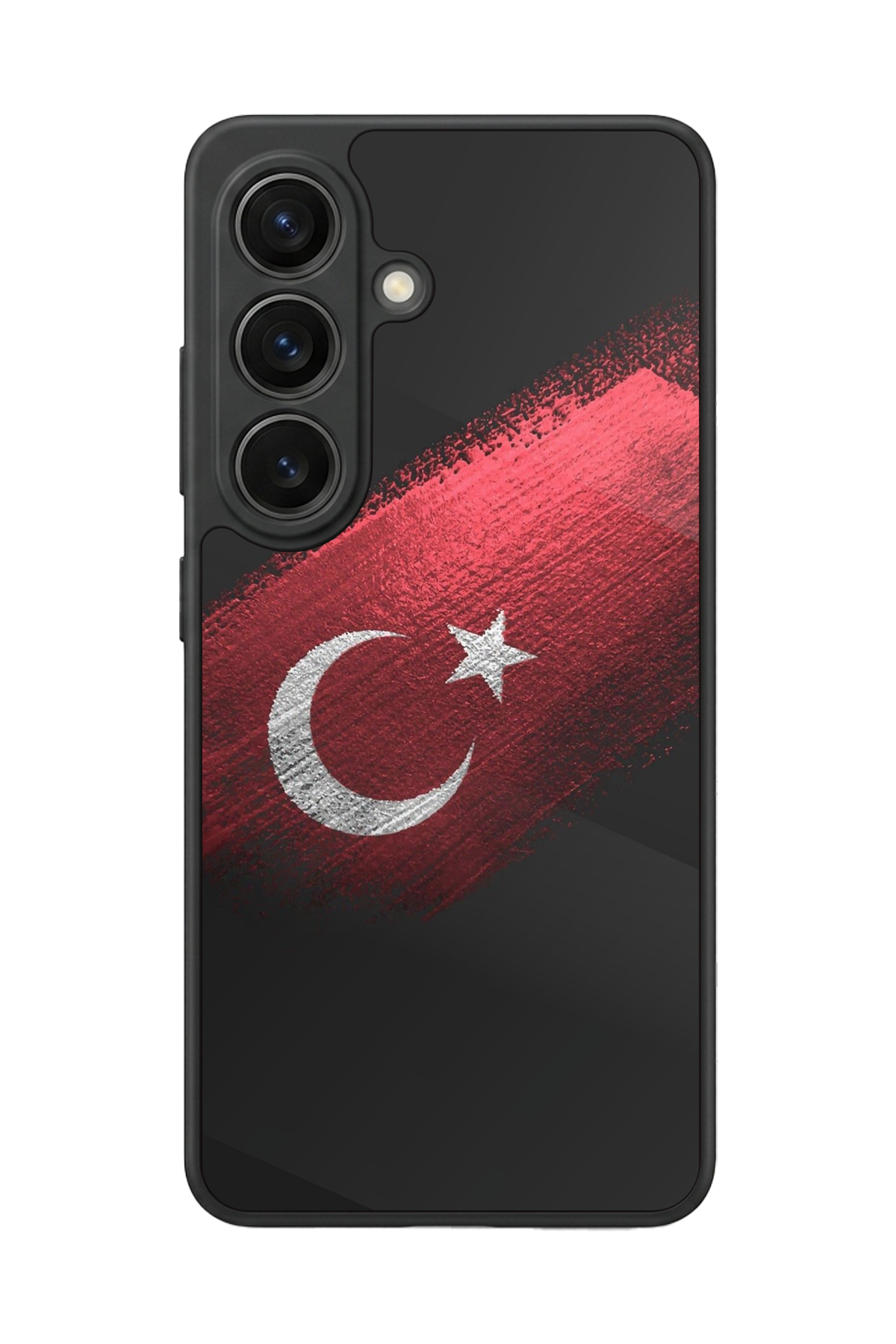 Samsung Galaxy S26 Uyumlu Türk Bayragi Tasarımlı Glossy Premium Kılıf