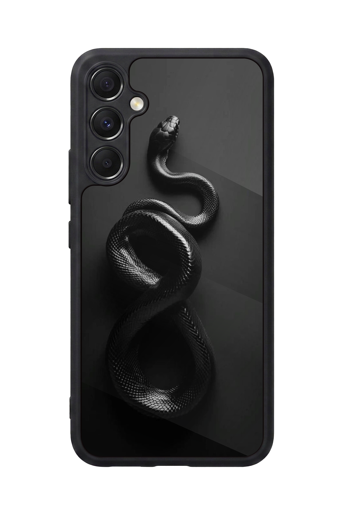 Samsung Galaxy M34 Uyumlu Yılan Tasarımlı Glossy Premium Kılıf