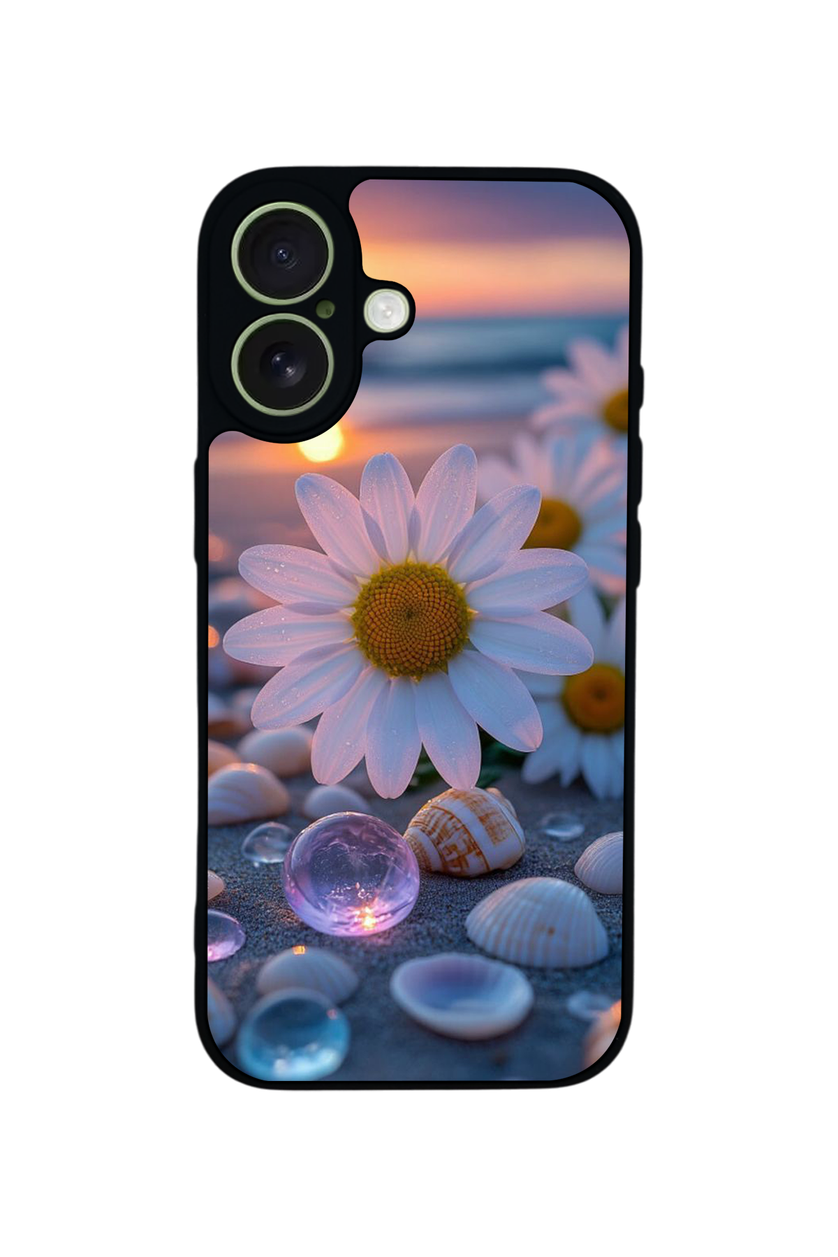 iPhone 17 Uyumlu Cicek Tasarımlı Glossy Premium Kılıf