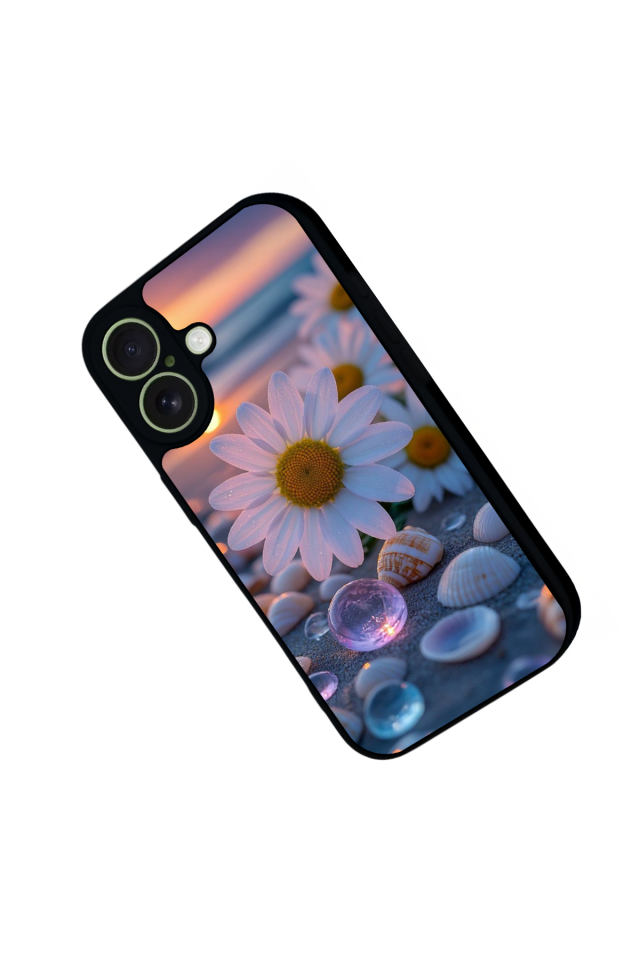 iPhone 17 Uyumlu Cicek Tasarımlı Glossy Premium Kılıf
