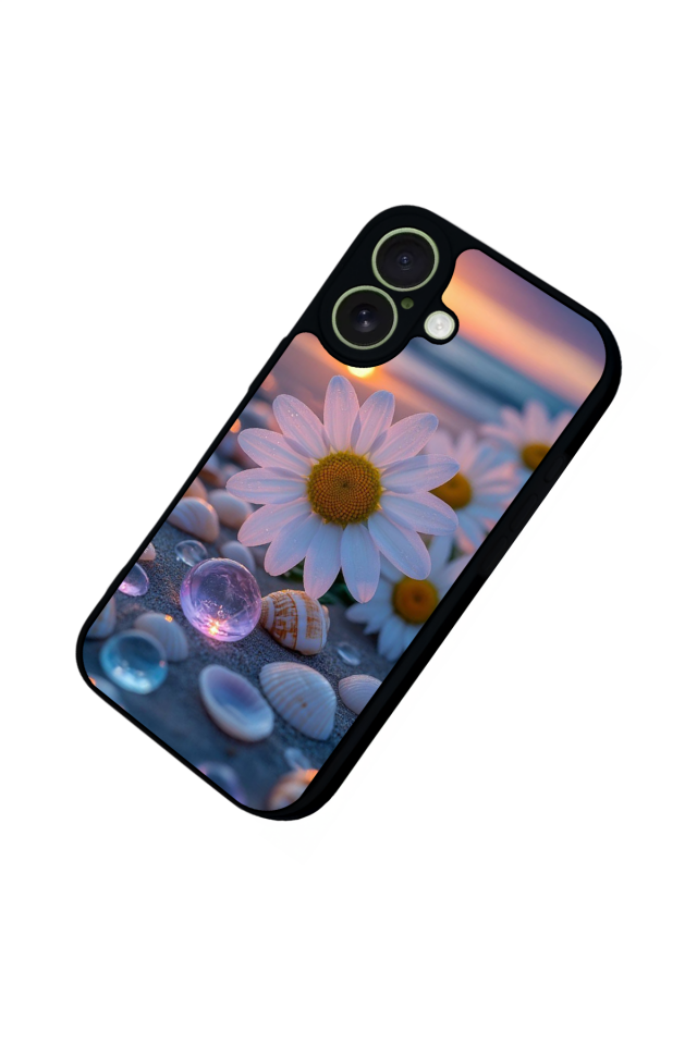 iPhone 17 Uyumlu Cicek Tasarımlı Glossy Premium Kılıf
