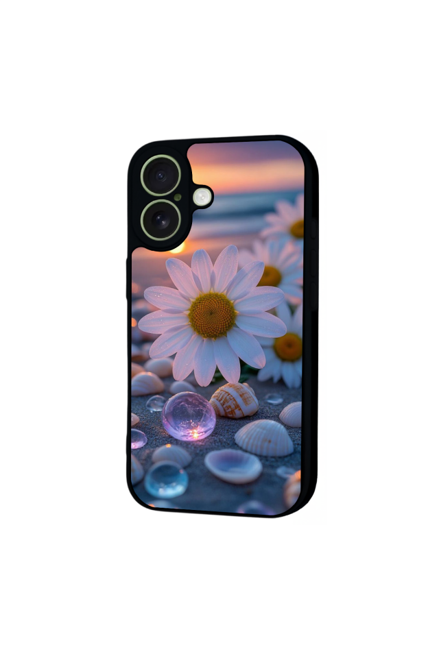 iPhone 17 Uyumlu Cicek Tasarımlı Glossy Premium Kılıf