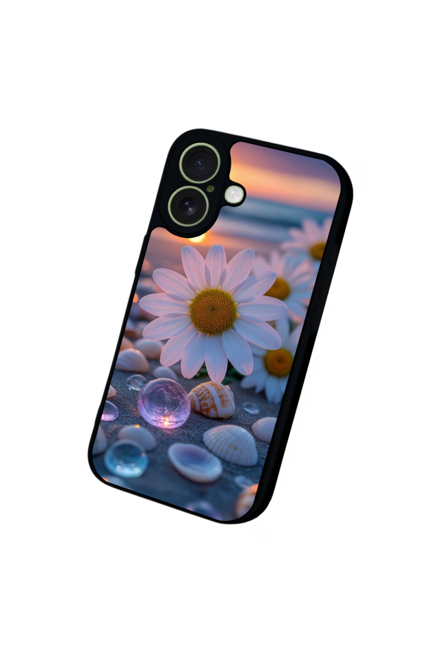 iPhone 17 Uyumlu Cicek Tasarımlı Glossy Premium Kılıf