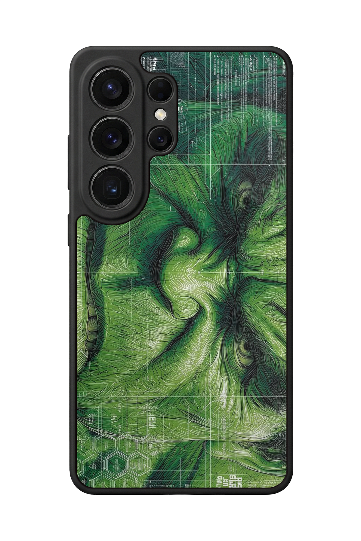 Samsung Galaxy S26 Ultra Uyumlu Hulk Tasarımlı Glossy Premium Kılıf