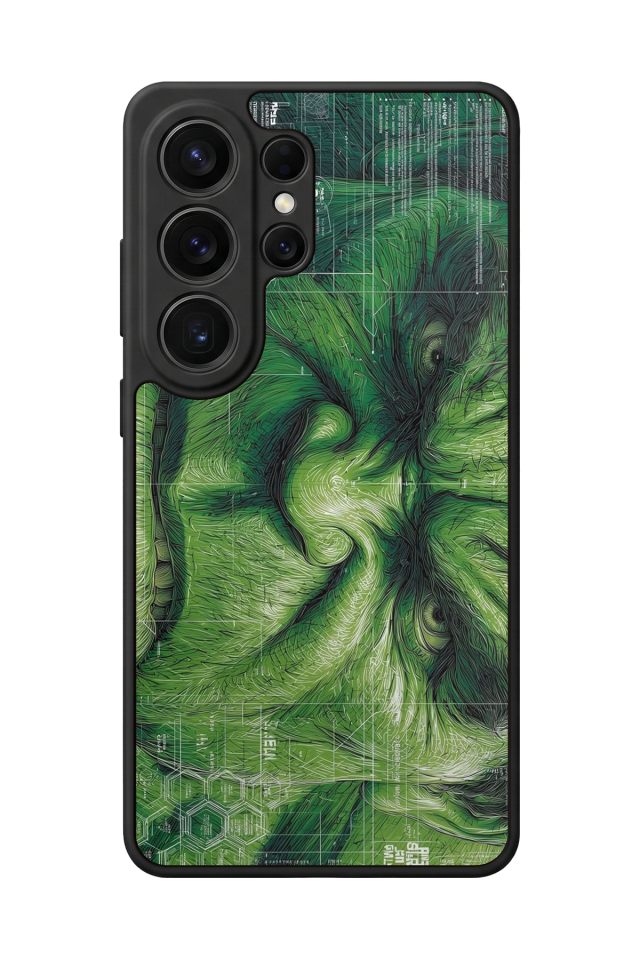 Samsung Galaxy S26 Ultra Uyumlu Hulk Tasarımlı Glossy Premium Kılıf