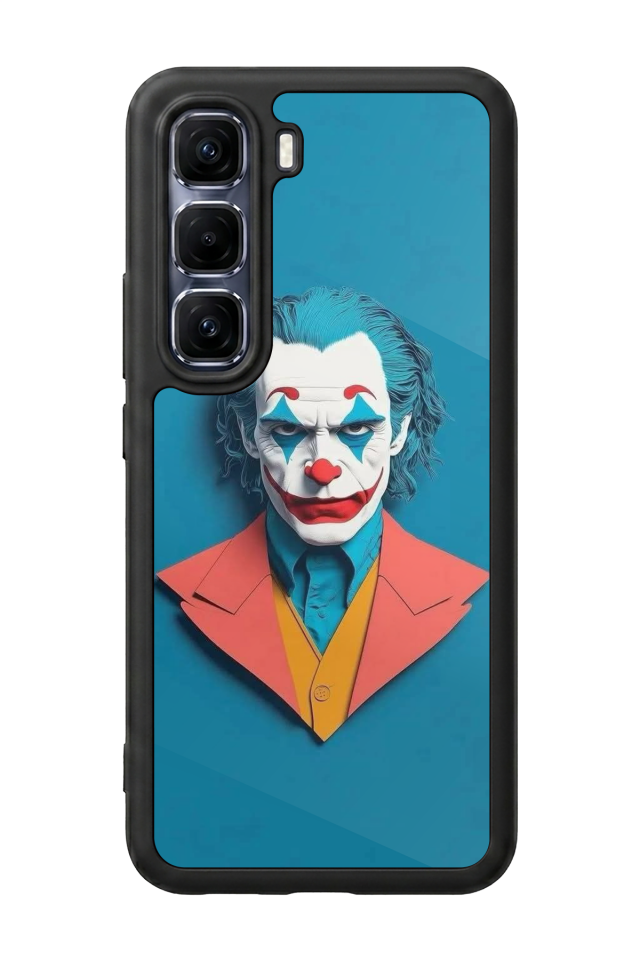 Infinix Hot 60 Pro Plus Uyumlu Joker Tasarımlı Glossy Premium Kılıf