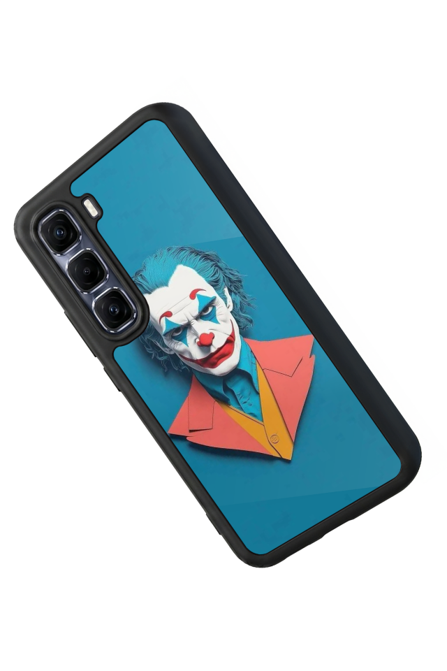 Infinix Hot 60 Pro Plus Uyumlu Joker Tasarımlı Glossy Premium Kılıf