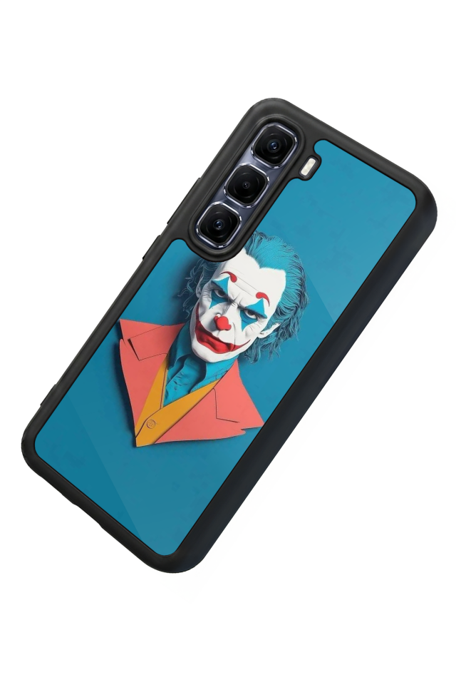Infinix Hot 60 Pro Plus Uyumlu Joker Tasarımlı Glossy Premium Kılıf