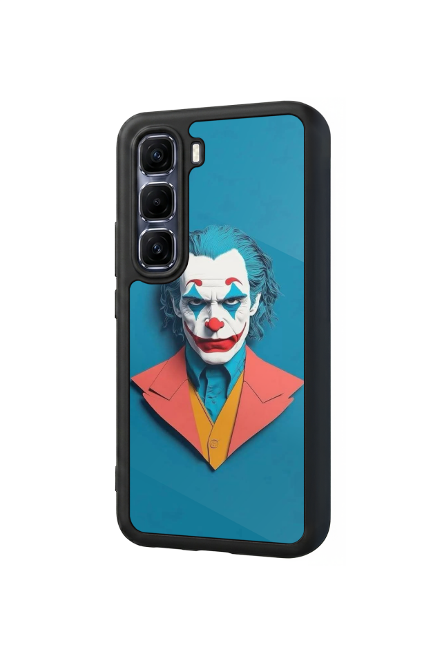 Infinix Hot 60 Pro Plus Uyumlu Joker Tasarımlı Glossy Premium Kılıf