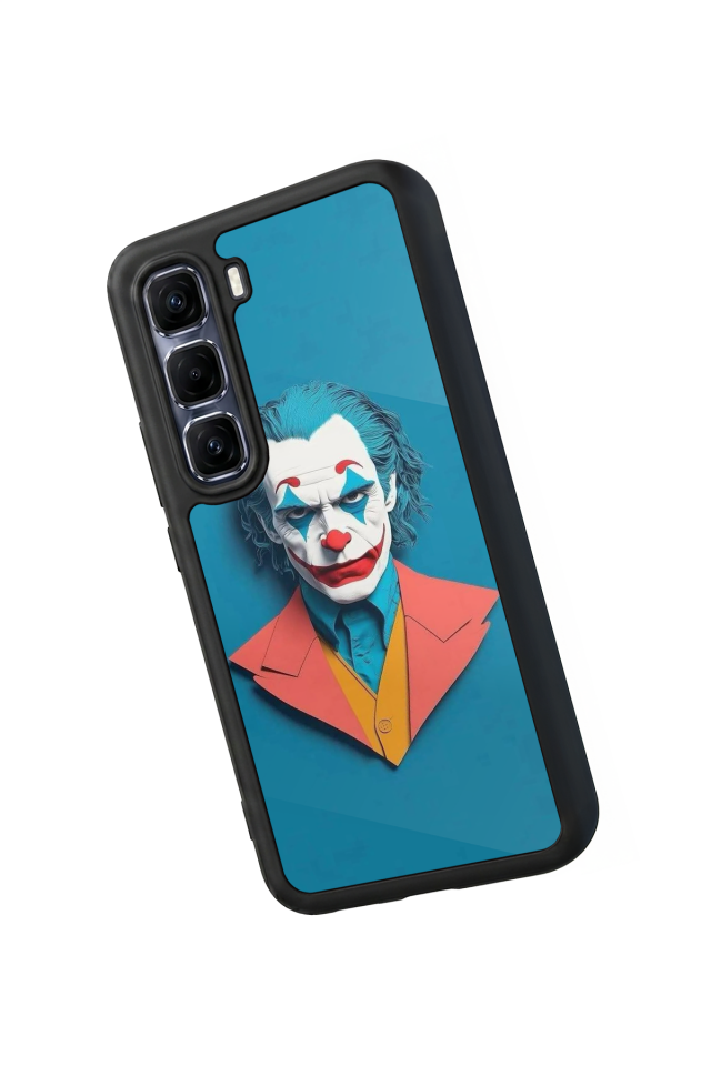 Infinix Hot 60 Pro Plus Uyumlu Joker Tasarımlı Glossy Premium Kılıf
