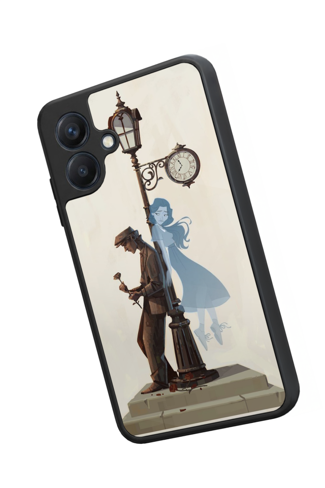 Samsung Galaxy A07 Uyumlu  Kalp Love Tasarımlı Glossy Premium Kılıf