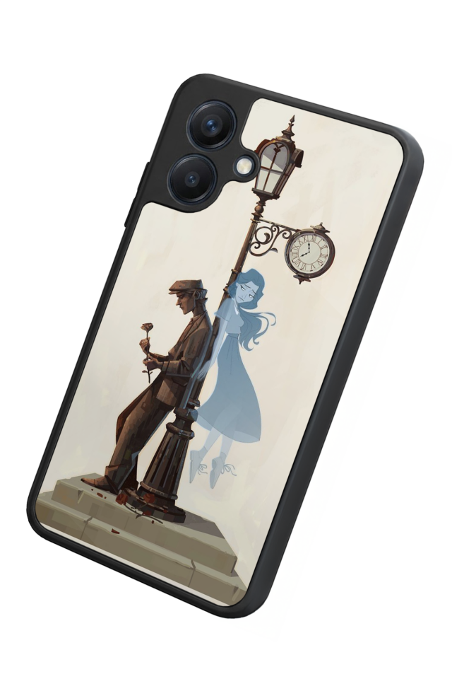 Samsung Galaxy A07 Uyumlu  Kalp Love Tasarımlı Glossy Premium Kılıf