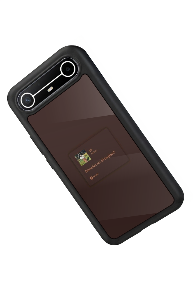 Tecno Spark Slim 5G Uyumlu Sarki Sozleri Tasarımlı Glossy Premium Kılıf