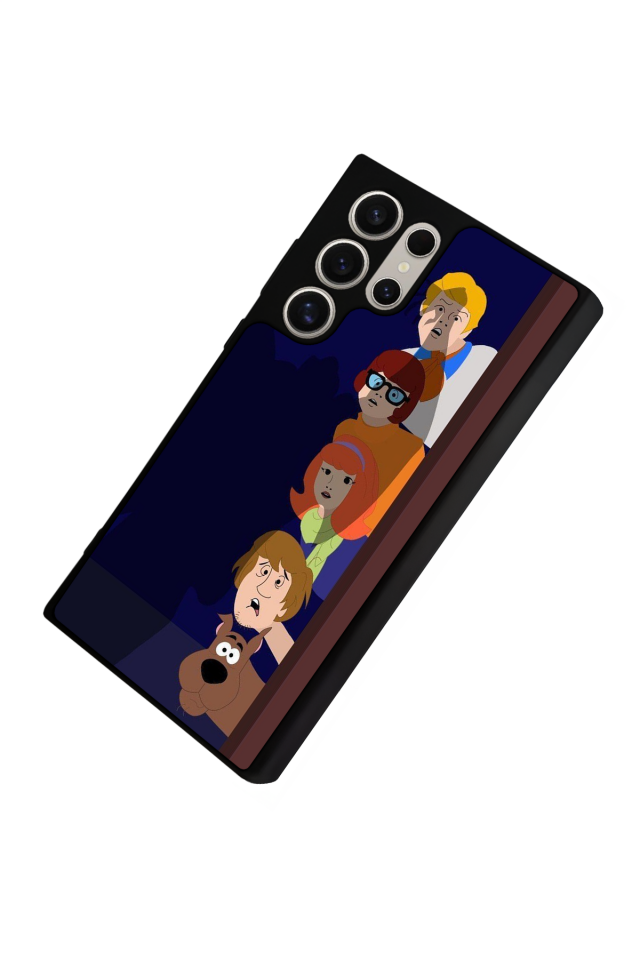 Samsung Galaxy S22 Ultra Uyumlu Scooby Doo Tasarımlı Glossy Premium Kılıf