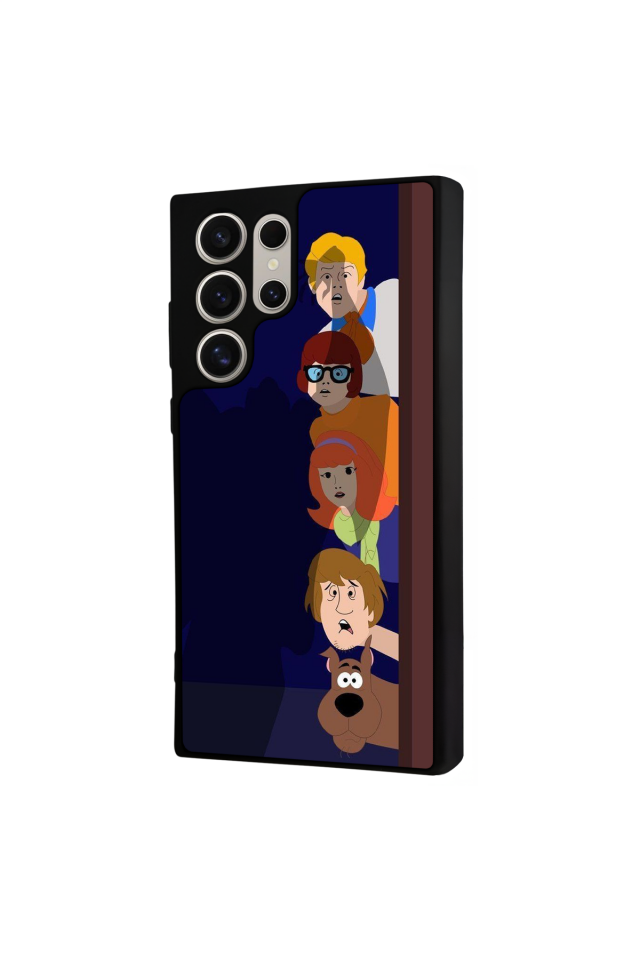 Samsung Galaxy S22 Ultra Uyumlu Scooby Doo Tasarımlı Glossy Premium Kılıf