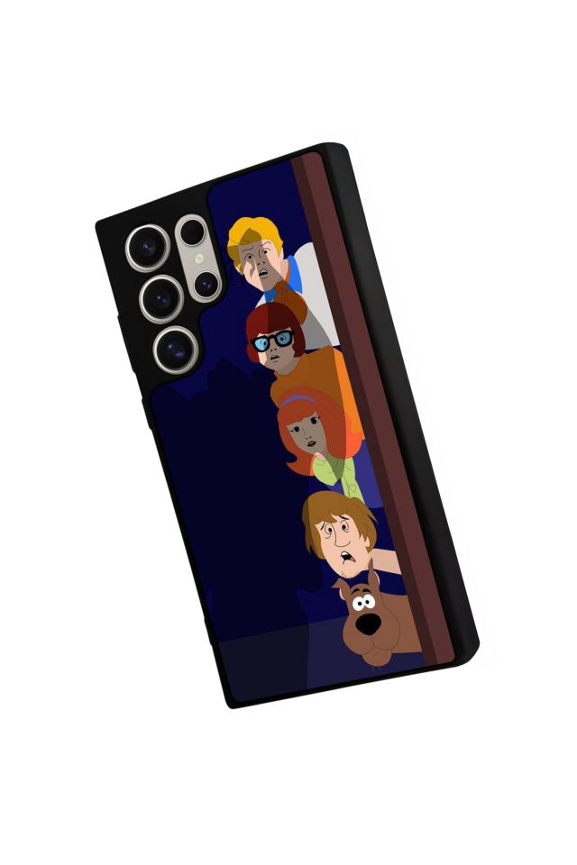 Samsung Galaxy S22 Ultra Uyumlu Scooby Doo Tasarımlı Glossy Premium Kılıf