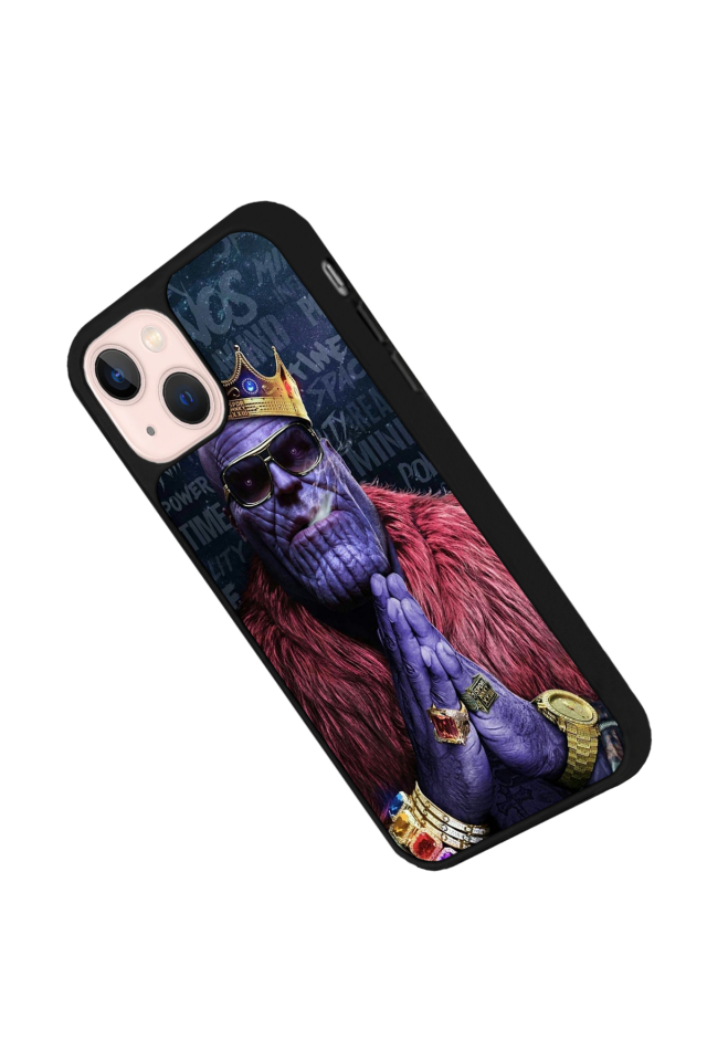 iPhone 13 Mini Uyumlu Thanos Tasarımlı Glossy Premium Kılıf