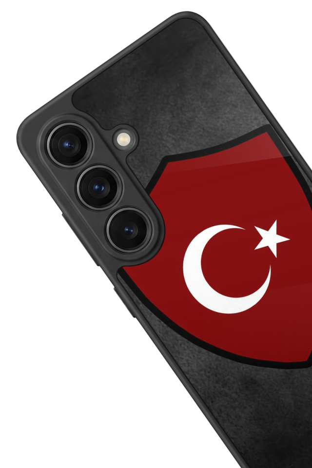 Samsung Galaxy S26 Uyumlu Türk Bayragi Tasarımlı Glossy Premium Kılıf