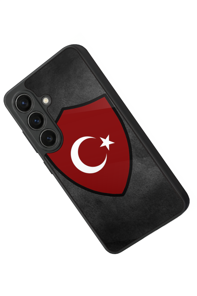 Samsung Galaxy S26 Uyumlu Türk Bayragi Tasarımlı Glossy Premium Kılıf