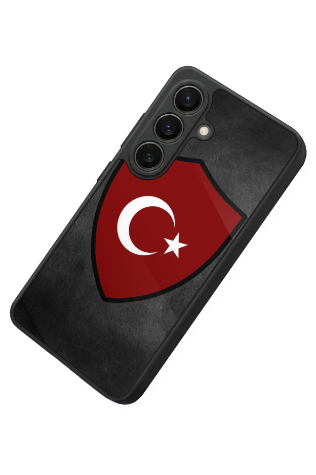 Samsung Galaxy S26 Uyumlu Türk Bayragi Tasarımlı Glossy Premium Kılıf