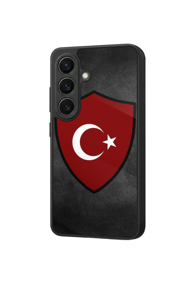 Samsung Galaxy S26 Uyumlu Türk Bayragi Tasarımlı Glossy Premium Kılıf