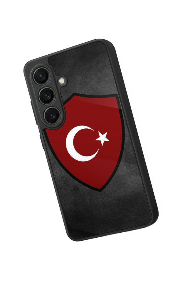 Samsung Galaxy S26 Uyumlu Türk Bayragi Tasarımlı Glossy Premium Kılıf
