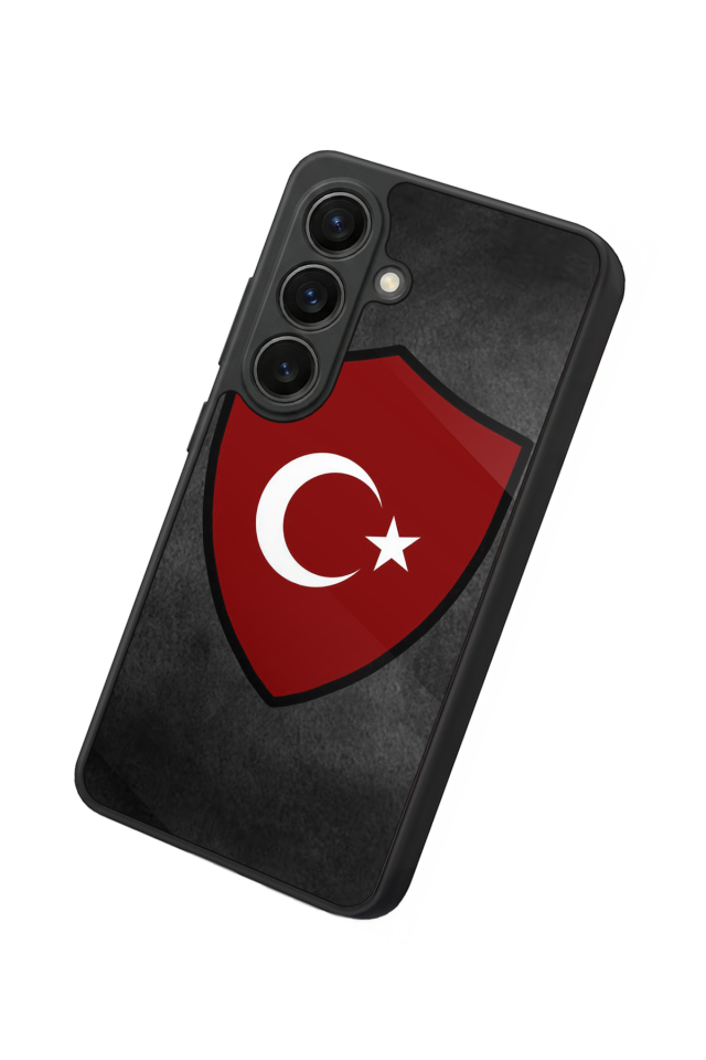 Samsung Galaxy S26 Uyumlu Türk Bayragi Tasarımlı Glossy Premium Kılıf