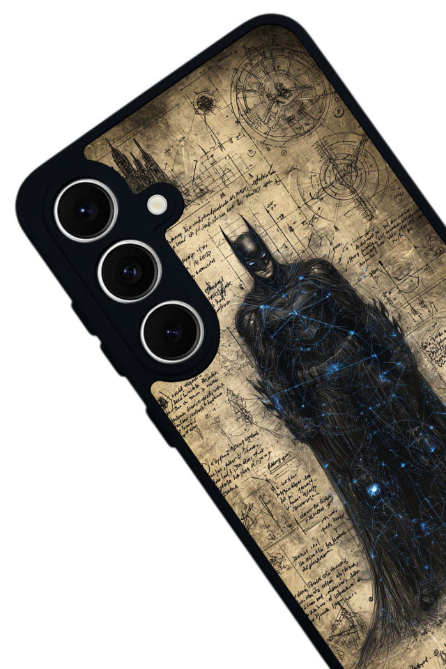 Samsung Galaxy S24 FE Uyumlu Batman Tasarımlı Glossy Premium Kılıf