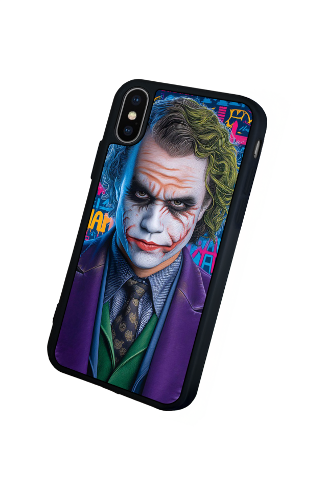 iPhone XS Max Uyumlu Joker Tasarımlı Glossy Premium Kılıf