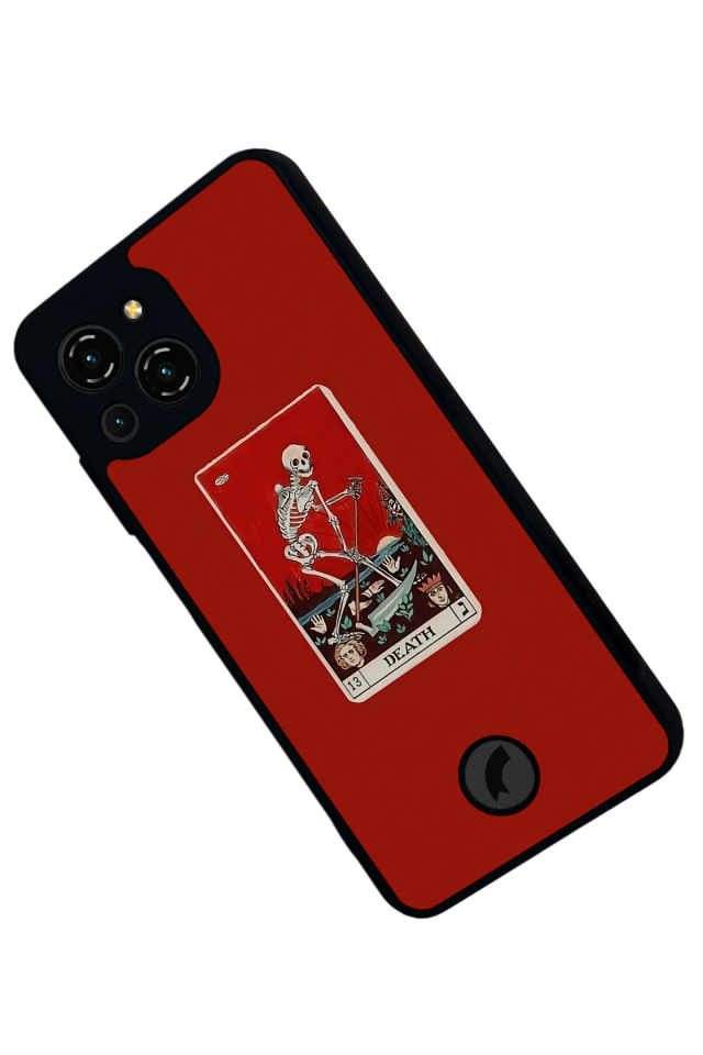 Reeder S23 Pro Max Uyumlu Kirmizi Tasarımlı Glossy Premium Kılıf